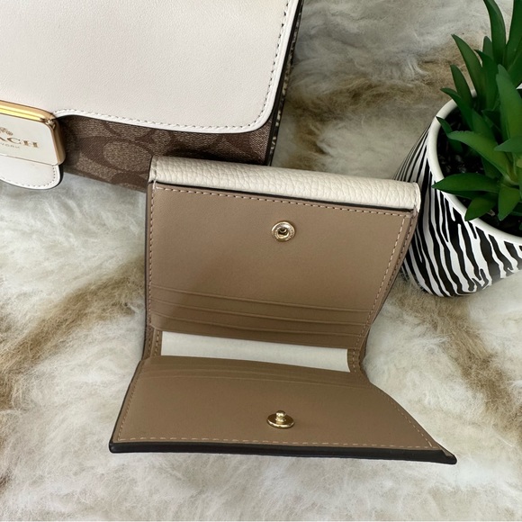 Coach Pepper Satchel and Wallet In Signature Canvas - Picture 12 of 16